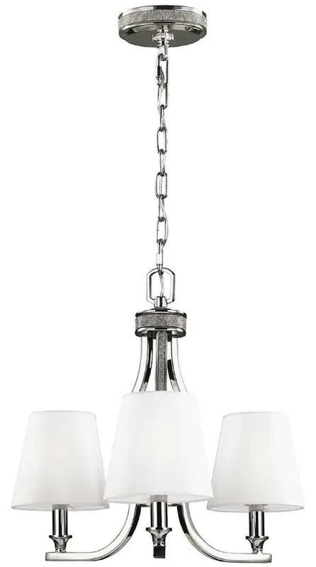 Ausverkauf Casa Padrino lampadario Art Nouveau argento / bianco Ø 45,7 x A. 40,6 cm - Lampadario rotondo in metallo - Lampadario da Soggiorno Barocco e Art Nouveau - Luci Barocco e Art Nouveau
