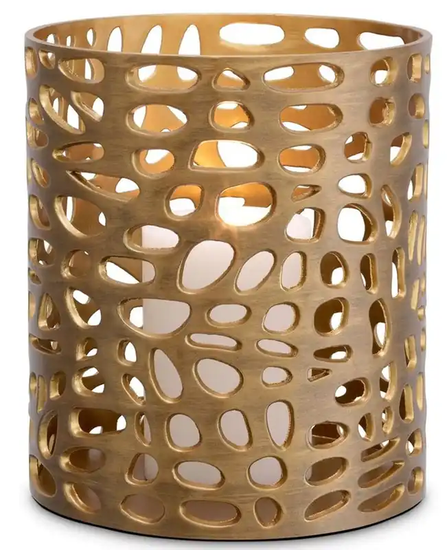 Casa Padrino lanterna / candeliere di design finitura ottone ø 24,5 x H.27 cm - lanterna di lusso Wochenendangebot