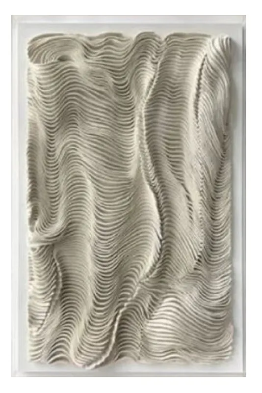 Beliebt Casa Padrino dipinto ad olio di design di lusso beige / bianco 80 x A. 110 cm - Quadro dipinto a mano con cornice in metallo - Decorazione da parete di design di lusso - Accessori decorativi