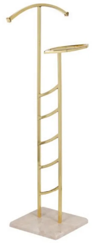 Casa Padrino servo muto di lusso oro / beige 52 x 35 x A. 130 cm - Appendiabiti - Accessori Camera da Letto - Accessori Hotel Billig