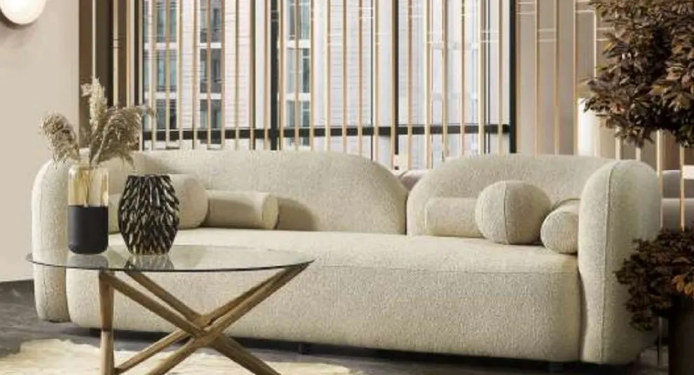 Casa Padrino divano di lusso avorio 240 x 90 x A. 75 cm - Divano da soggiorno - Divano hotel - Mobili da soggiorno - Mobili hotel - Mobili di lusso - Arredi di lusso - Arredi da soggiorno Angebot