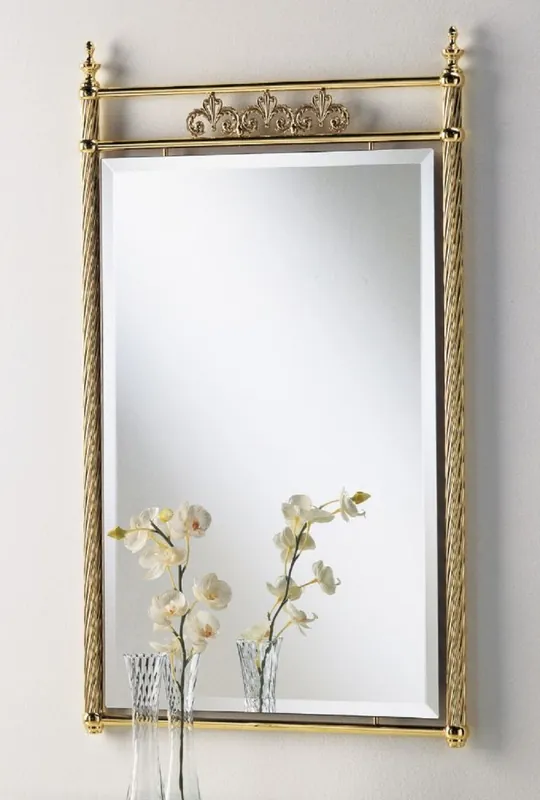 Casa Padrino specchio di lusso in ottone 64 x A. 106 cm - Specchio da parete rettangolare in ottone - Specchio guardaroba - Mobili di lusso - Mobili Hotel - Qualità di lusso - Fatto in Italia Saisonangebot