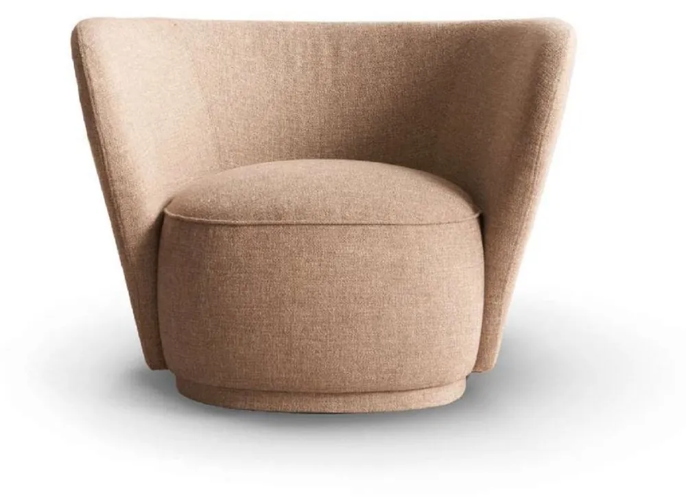 Casa Padrino poltrona di lusso marrone 95 x 81 x A. 71 cm - Poltrona soggiorno - Poltrona hotel - Mobile soggiorno - Mobile hotel - Mobile di lusso - Arredamento di lusso Bestseller