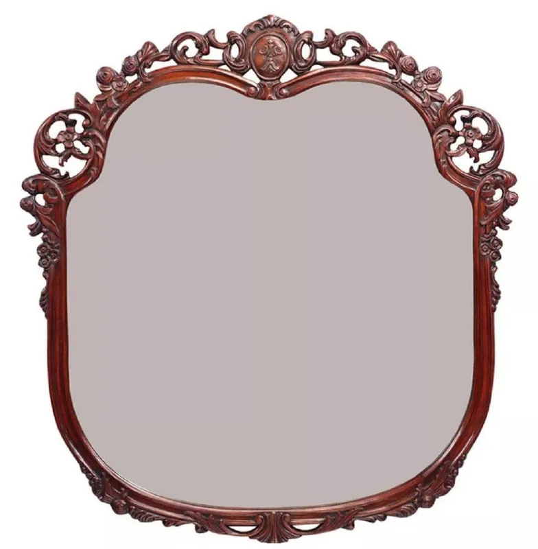 Casa Padrino specchio barocco di lusso marrone - Magnifico specchio da parete - Specchio guardaroba in stile antico - Specchio Soggiorno - Accessori di decorazione barocco - Mobili barocchi Schneller Versand