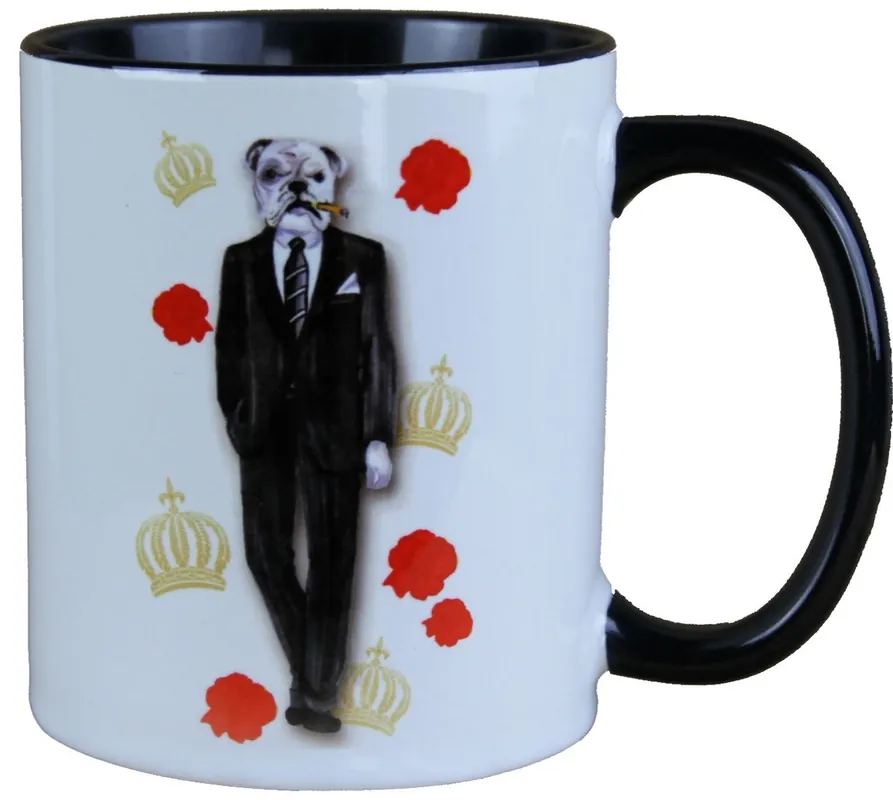 Solange Der Vorrat Reicht Harald Glööckler Pompöös cup dog Rosenkavalier - diseñado por Harald Glööckler