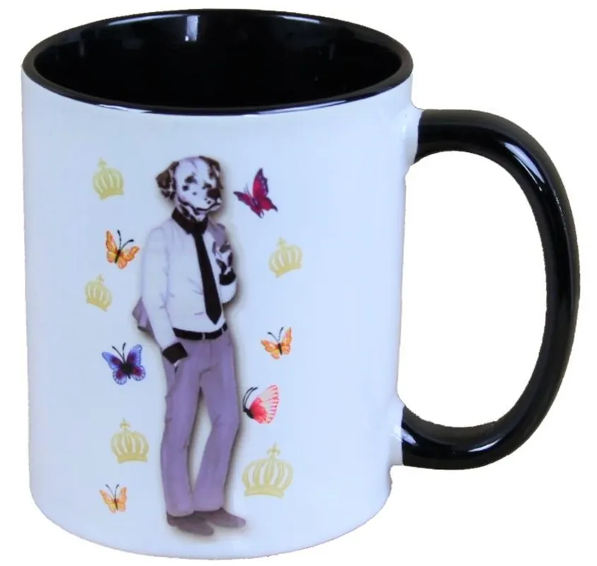 Harald Glööckler Pompöös Taza perro con corbata - diseñado por Harald Glööckler Schneller Versand