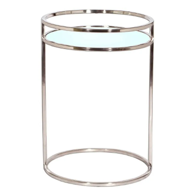 Mesa de centro lujosa Casa Padrino con espejo de 40 x 40 x H. 56 cm - Muebles de salón de lujo Angebot