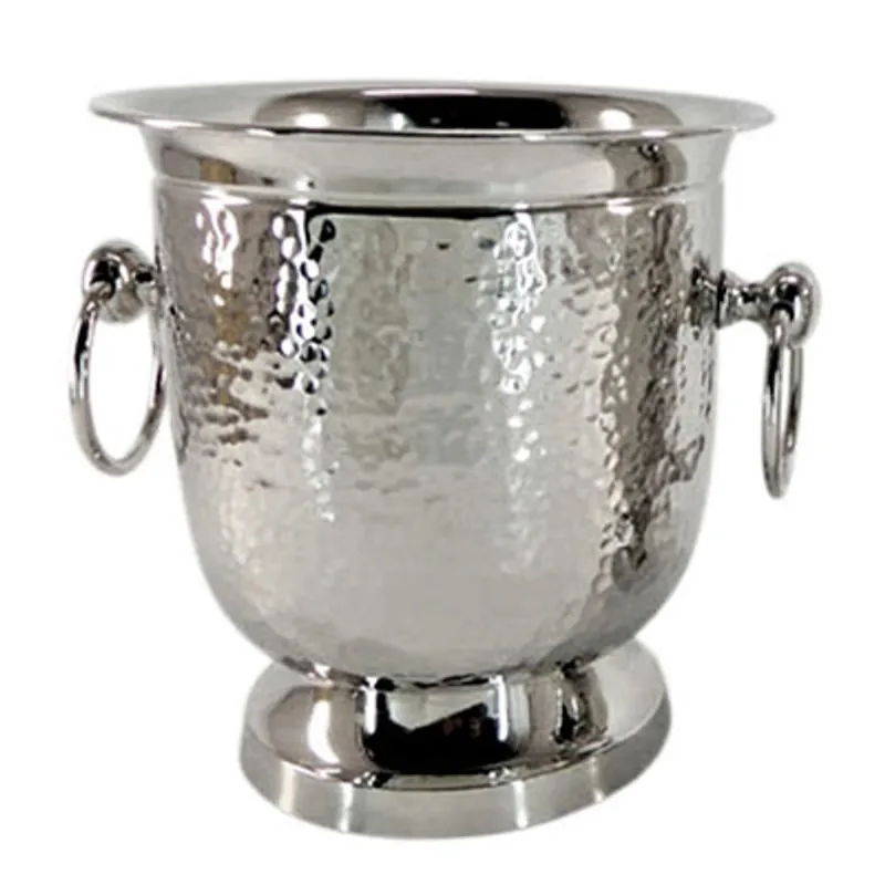 Casa Padrino mesa botellas de vino altura del titular con cocodrilos H 18 cm, diámetro 17 cm- wine cooler vitrinas botellas de vino enfriador titular de la botella de vino Sichere Zahlung
