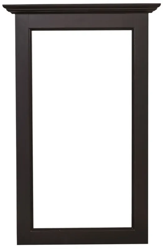 Casa Padrino marco de espejo de estilo rural negro 65 x 8 x H. 100 cm - Muebles de Estilo Rural Preisknaller
