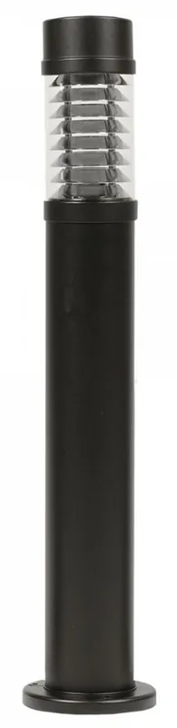 Aktuell Casa Padrino lámpara de jardín lámpara de exterior negro Ø 12,5 x H. 88 cm - Lámpara de Aluminio con Recubrimiento de Polvo Resistente a la Intemperie