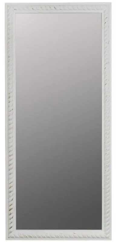 Casa Padrino Espejo de Pared de la Sala de Estar Barroco Plata Blanco Antiguo / Oro 72 x H. 162 cm - Espejo Hecho a Mano en Estilo Barroco Neu Im Sortiment