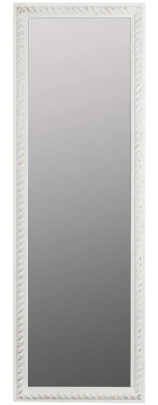 Casa Padrino Espejo de Pared Barroco Blanco Antiguo / Oro 62 x H. 187 cm - Espejo Barroco Preiswert