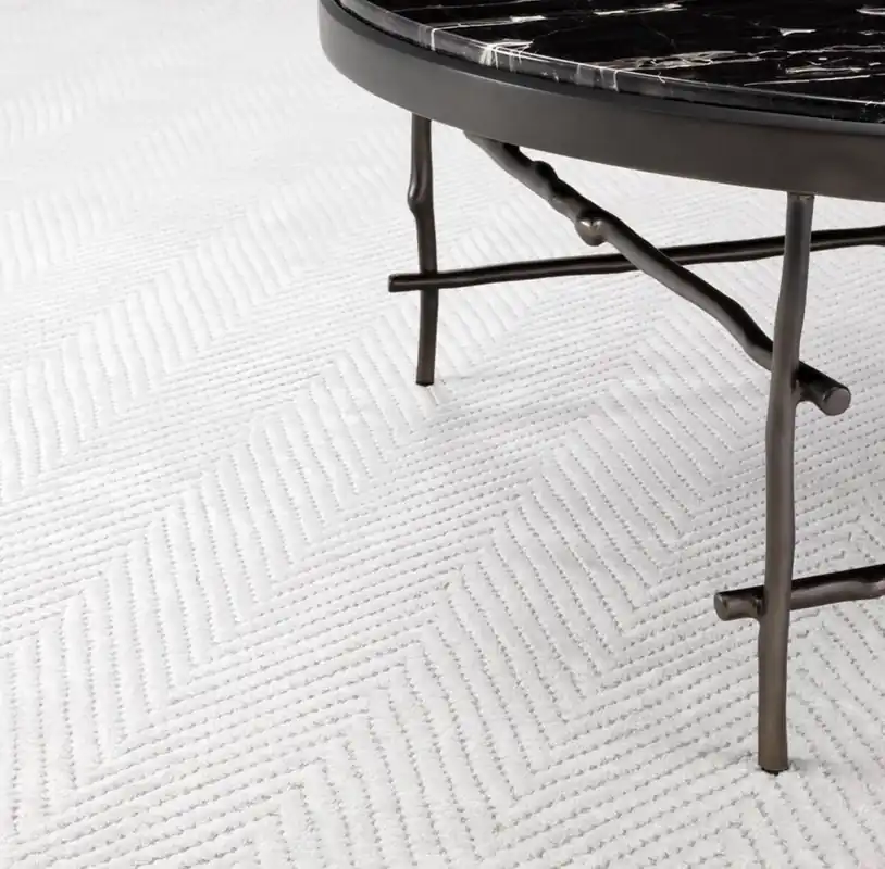 Casa Padrino Alfombra de Lujo Marfil 170 x 240 cm - Accesorios de Sala de Estar de Lujo Abverkauf