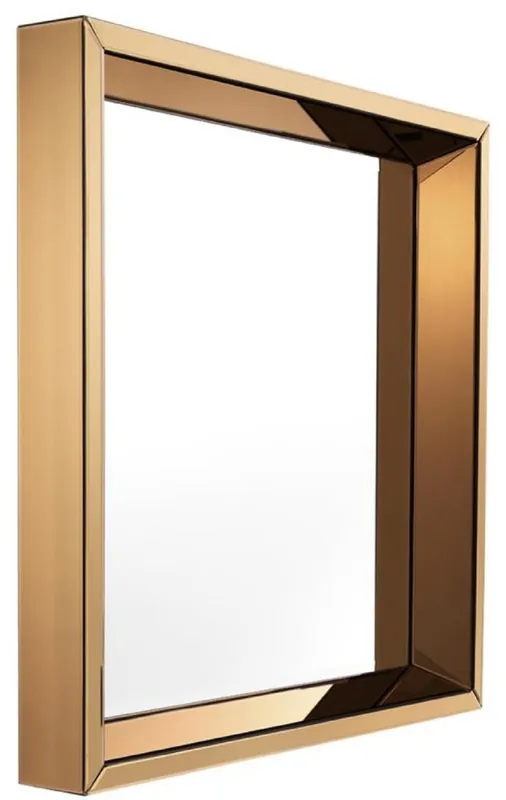 Casa Padrino espejo de lujo ámbar 100 x 12 x H. 100 cm - Muebles de Hotel Nur Heute