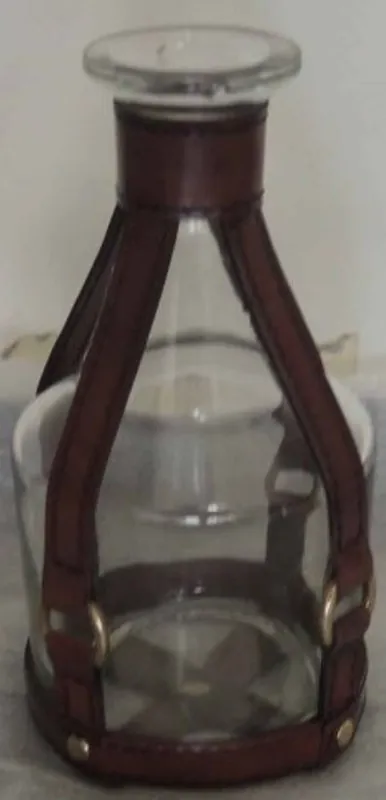 Casa Padrino decantador / decantador de vino de lujo cognac marrón Ø 10 x H. 23 cm - Colección de Lujo Saisonangebot