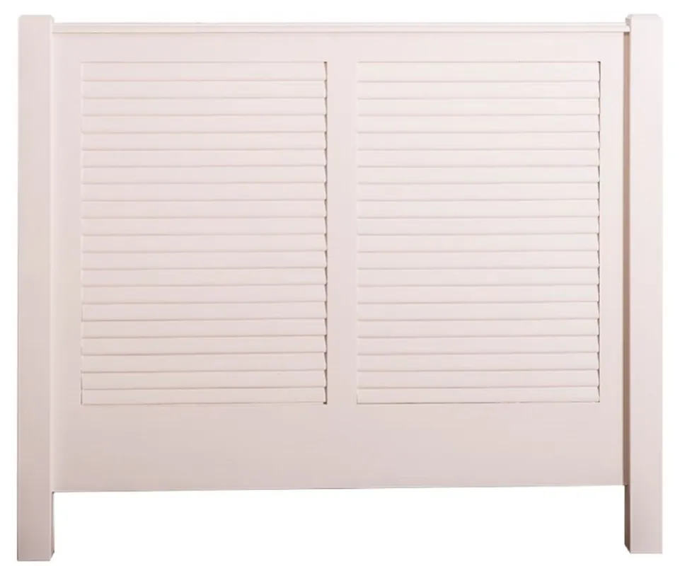 Nur Für Kurze Zeit Casa Padrino cabecera de cama de madera maciza de estilo campestre crema 160 x H. 126 cm - Muebles de Dormitorio de Estilo Campestre