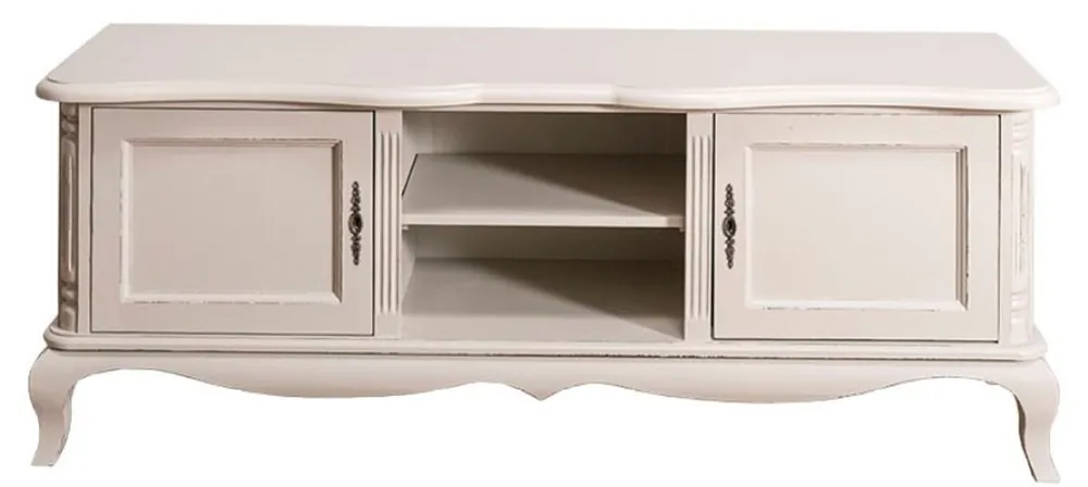 Kracherpreis Casa Padrino aparador de estilo campestre con 2 puertas gris claro antiguo 158 x 48 x H. 60 cm - Muebles de Salón de Estilo Campestre