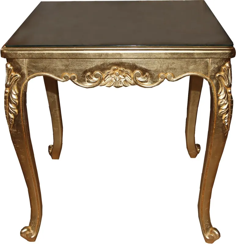 Mesa de comedor de lujo barroca Casa Padrino, 80 cm x 80 cm Mesa de comedor - Made in Italy Preisreduziert