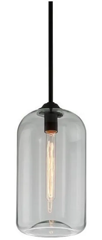 Top-Angebot Casa Padrino lámpara colgante de lujo negro Ø 20,3 x H. 40 cm - Lámpara Colgante con Pantalla de Vidrio Redonda