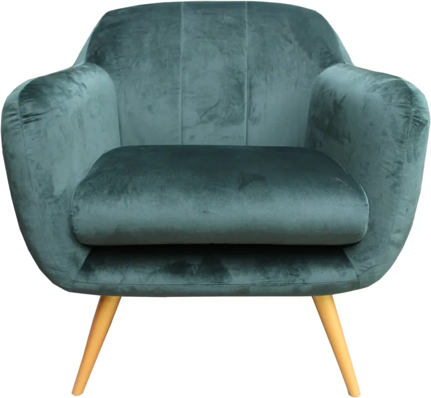 Casa Padrino Retro Salon Sillón Verde / Dorado - Silla de cóctel Silla de 1960 muebles Wochenendangebot