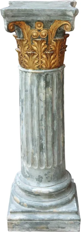 Mega-Angebot Columna barroca Casa Padrino oro / verde 82,5 x 28 cm - columna de estilo antiguo