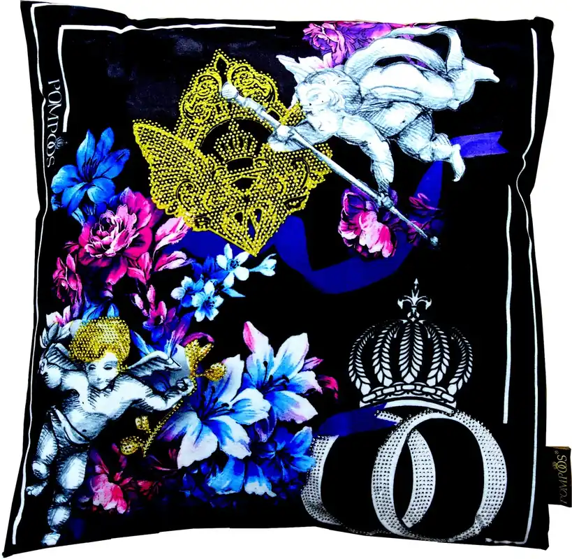 Preiswert Harald Glööckler Diseñador Cojín Pompöös por Casa Padrino Angels with Rhinestones - Colección de arte -