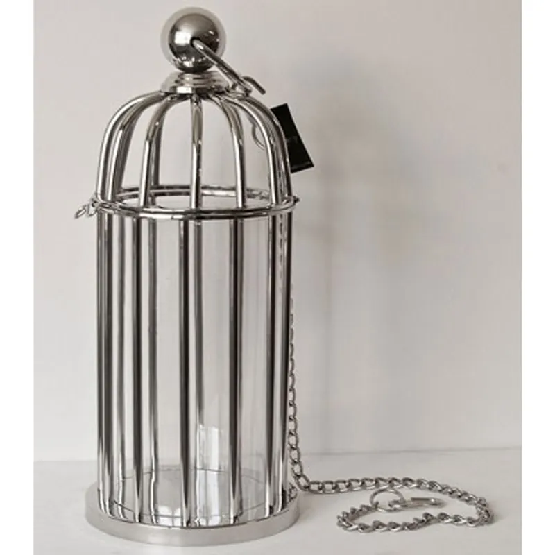 Preisreduziert Casa Padrino Candelabros de lujo chapados en bronce en la jaula de pájaros Diseño 21 x Alt. 48 cm - Hotel Restaurante Accessoires Soporte para luces contra el viento Huracán