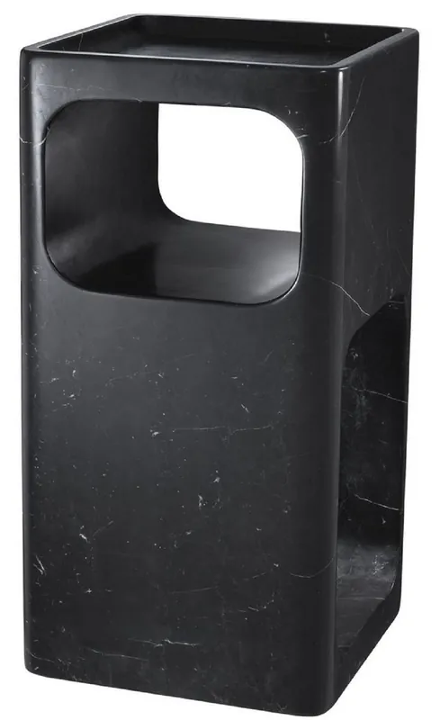 Casa Padrino mesa auxiliar de diseño de mármol negro 28 x 28 x H. 55 cm - Muebles de Sala - Muebles de Diseño Sale