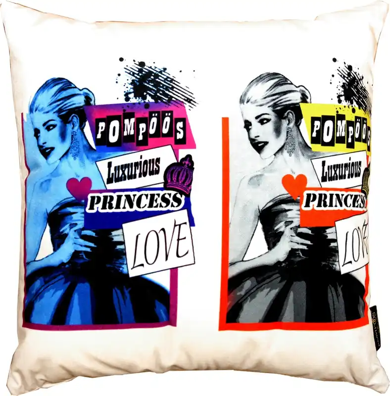 Sofort Bestellen Cojín de diseño Harald Glööckler Pompöös de Casa Padrino Pop Art - Colección de arte -