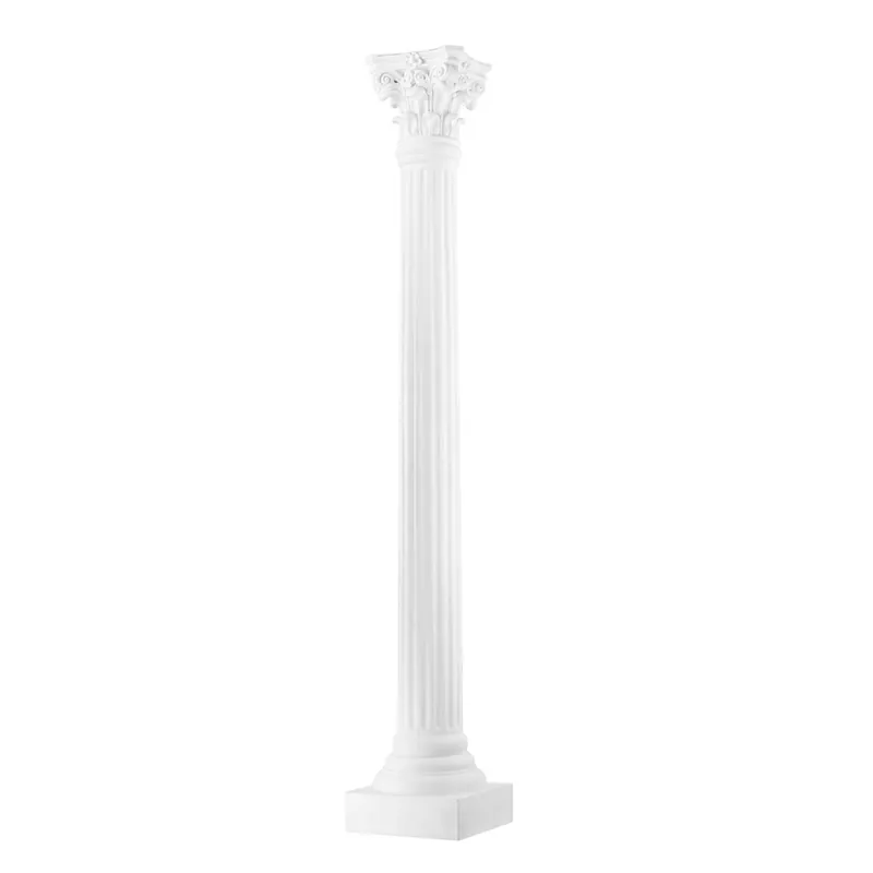 Pilar de lujo barroco Casa Padrino Blanco 35.5 x 35.5 x H. 218 cm - Muebles barrocos de lujo Echt
