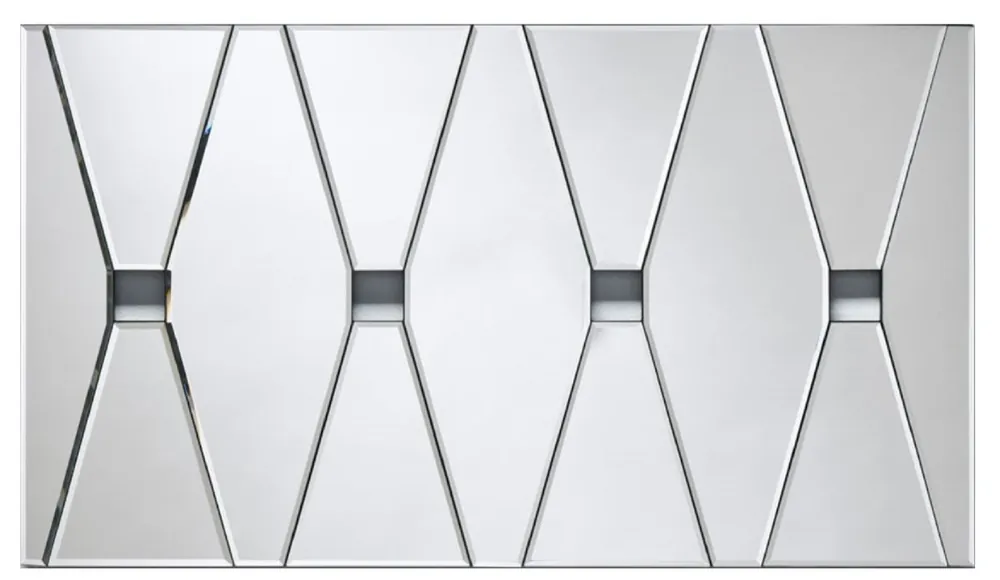Top-Preis Casa Padrino espejo de pared de diseño con 4 mirillas de 80 x H. 45 cm - Espejo de Salón - Espejo Guardarropía - Espejo de Lujo