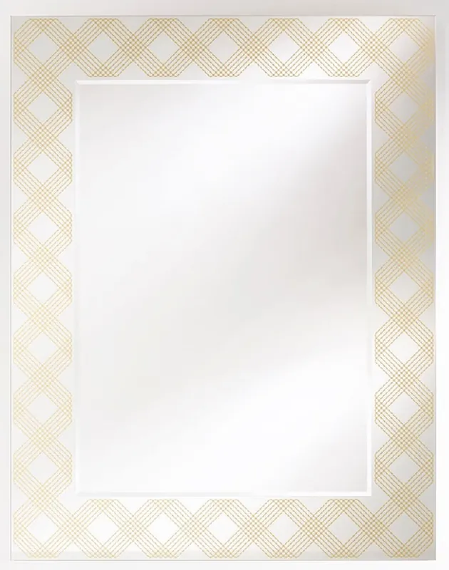 Must-Have Casa Padrino espejo de pared de diseño bronce 98 x H. 125 cm - Espejo de Salón - Espejo Guardarropía - Muebles de Lujo