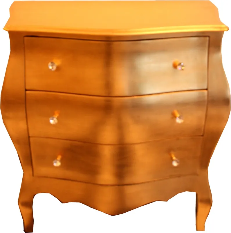 Neue Kollektion Tocador Casa Padrino barroco dorado 103cm con 3 cajones - muebles de estilo antiguo salón