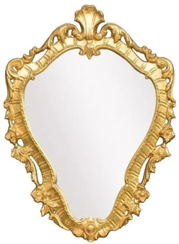 Casa Padrino espejo barroco de lujo oro 41 x 3 x H. 57 cm - Espejo de Pared Barroco - Noble y Suntuoso Online Kaufen