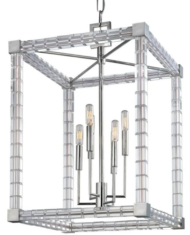 Geprüft Casa Padrino araña de luces de diseño plata 47 x 47 x A. 70 cm - Moderna Araña de Luces de Vidrio Cristal de Lujo