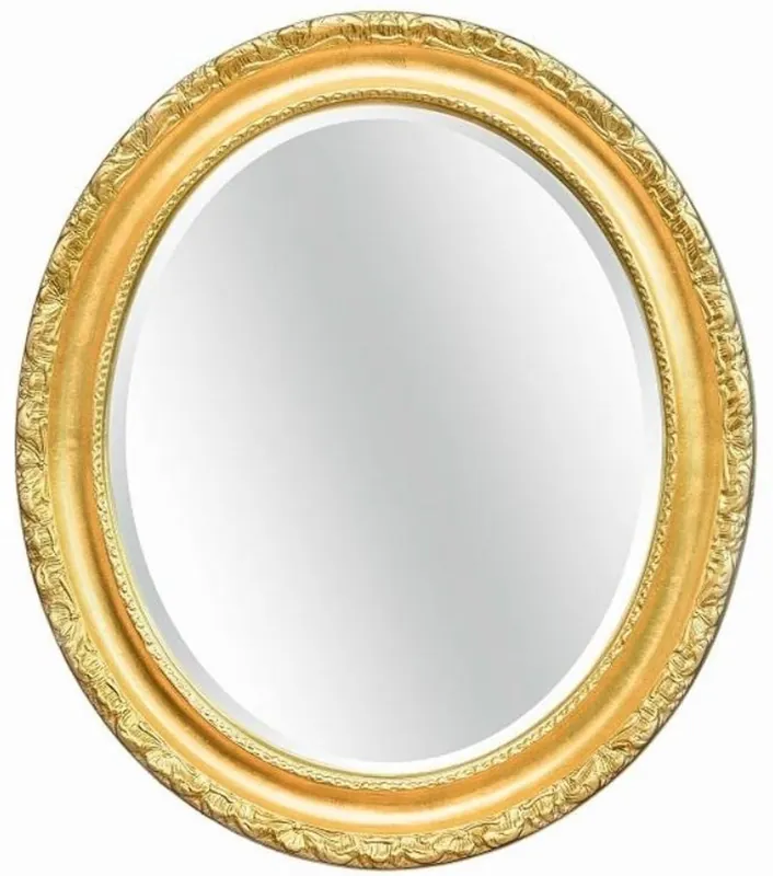 Neue Kollektion Casa Padrino espejo barroco de lujo oro 64 x 6 x A. 84 cm - Espejo de pared ovalado en estilo barroco - Muebles Barrocos