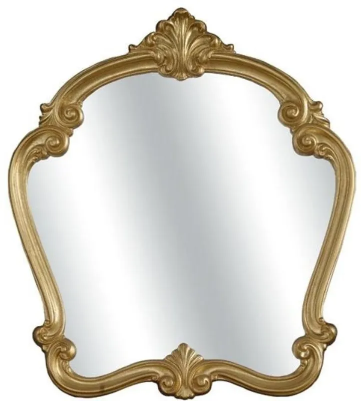 Direktkauf Casa Padrino espejo barroco de lujo oro 92 x 5 x A. 106 cm - Hermoso Espejo de Pared de Madera Maciza en Estilo Barroco