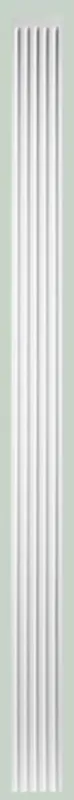 Meistverkauft Casa Padrino elemento decorativo barroco pilar blanco 13,6 x 1,9 x A. 200 cm - Decoración de Salón Barroco