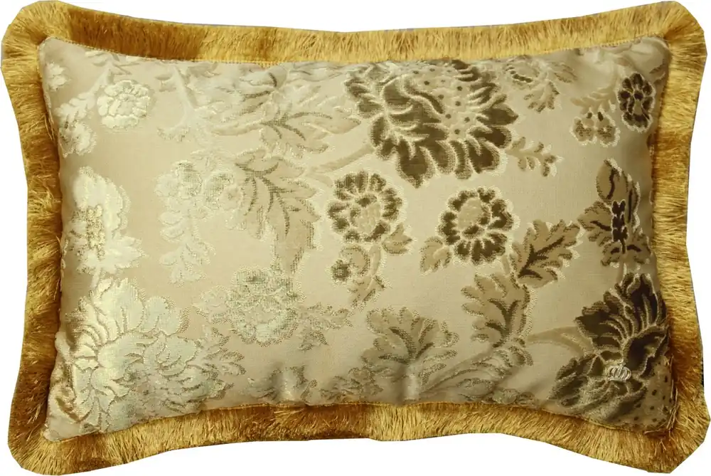 Bestpreis Almohada de lujo Pompöös de Casa Padrino de Harald Glööckler Elegance Collection patrón barroco oro / oro 35 x 55 cm - almohada de lujo