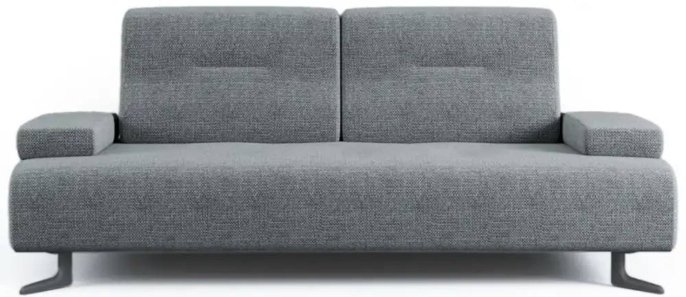 Preiswert Casa Padrino sofá de lujo con respaldo ajustable gris - Varios Tamaños - Sofá de salón moderno - Muebles de Lujo