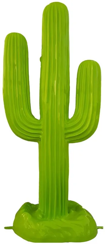 Letzte Chance Casa Padrino escultura de diseño cactus verde 84 x A. 185 cm - Decoración de Jardín Resistente a la Intemperie