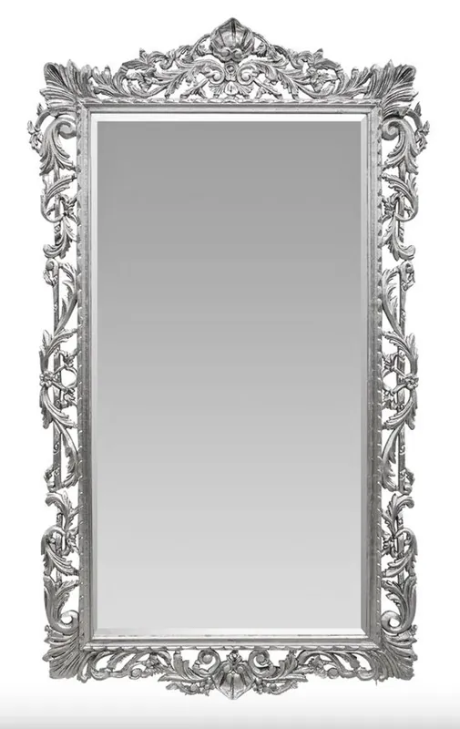 Sale Casa Padrino espejo de pared barroco plata 115 x H. 202 cm - espejo de estilo barroco muebles de estilo antiguo