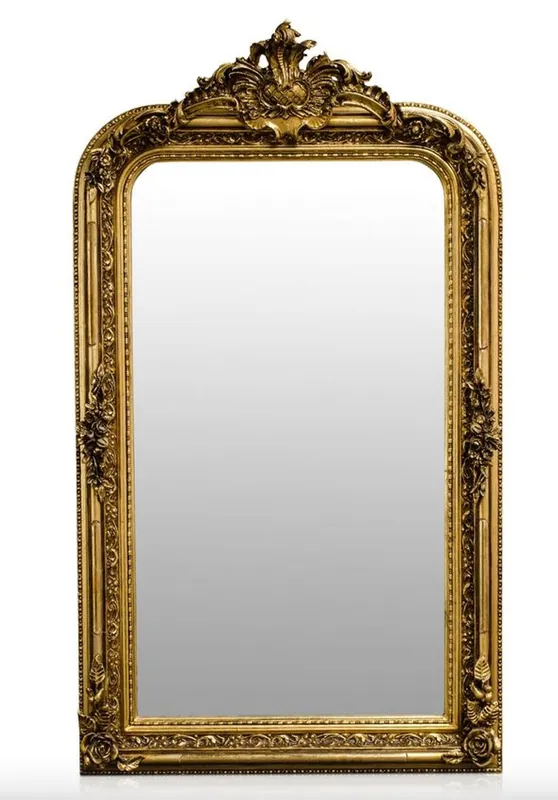Casa Padrino espejo barroco oro estilo antiguo 90 x H. 160 cm - mueble espejo de pared Sofort Bestellen