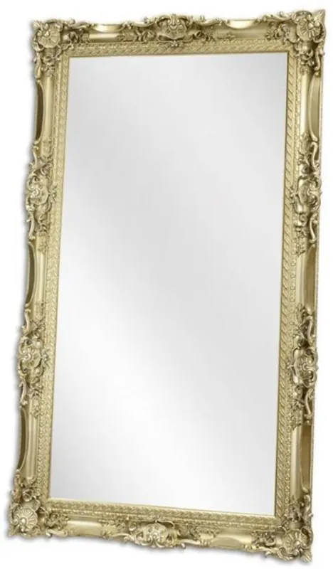 Casa Padrino espejo barroco plata 118,5 x A. 208,5 cm - Espejo de armario - Espejo de salón - Espejo de pared magnífico en estilo barroco Sofort Bestellen