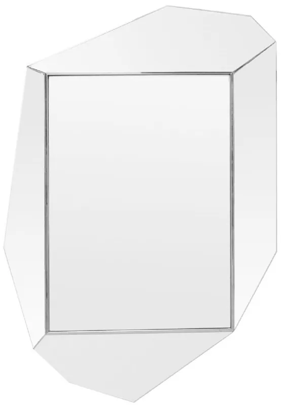 Beliebt Casa Padrino espejo de pared de lujo plata 80 x A. 120 cm - Espejo de diseño moderno - Accesorios decorativos de lujo