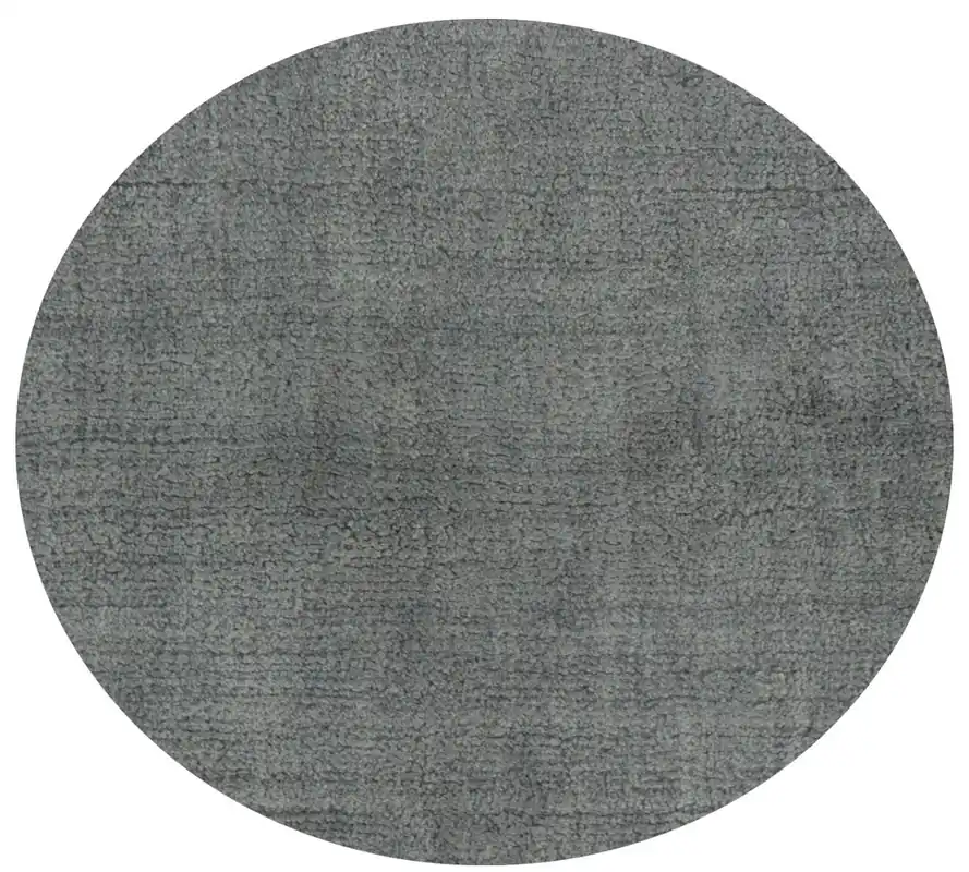 Top-Angebot Casa Padrino alfombra de salón de lujo gris Ø 280 cm - Alfombra redonda de viscosa - Calidad de lujo - Accesorios de decoración de salón