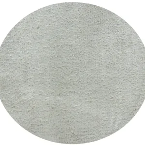 Abverkauf Casa Padrino alfombra de salón de lujo plata-beige Ø 280 cm - Alfombra redonda de viscosa - Calidad de lujo - Accesorios de decoración de salón