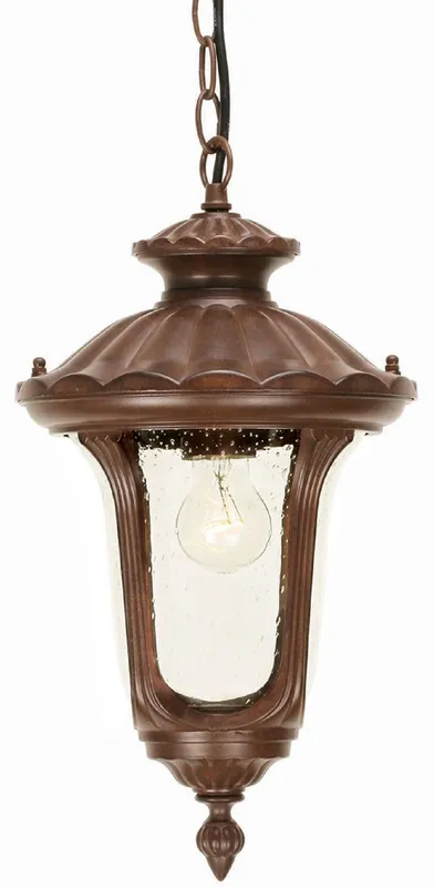 Casa Padrino lámpara colgante exterior barroco óxido Ø 23,5 x A. 43,5 cm - Lámpara exterior nostálgica terraza jardín balcón - Iluminación exterior nostálgica Angebot