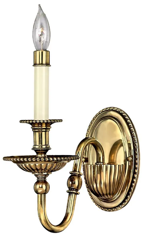 Casa Padrino lámpara de pared barroco de latón 11,4 x 24,1 x A. 27,9 cm - Lámpara de pared magnífica de hotel y restaurante en estilo barroco - Calidad de Lujo Jetzt Kaufen