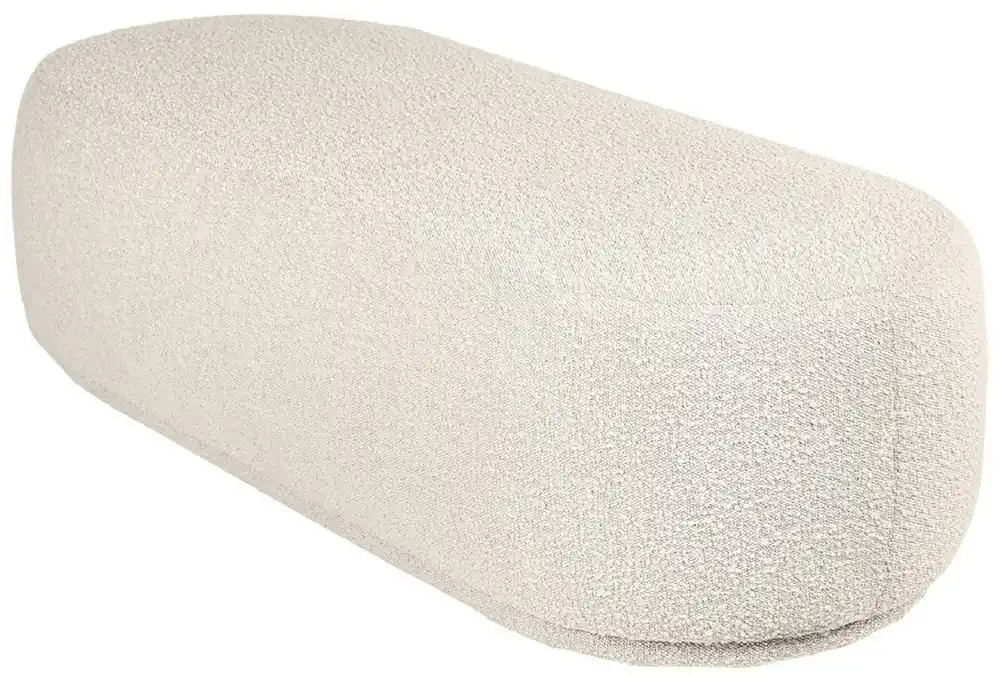 Saisonangebot Casa Padrino banco de lujo crema 137,5 x 56,5 x A. 38 cm - Banco de salón tapizado - Muebles de Sala de Estar - Muebles de Hotel - Colección de Lujo